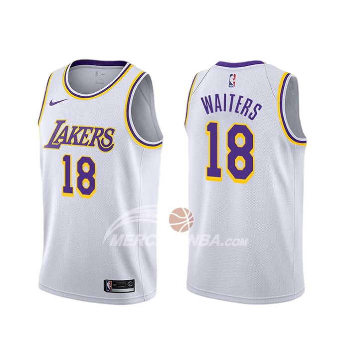 Maglia Los Angeles Lakers Dion Waiters Association Bianco